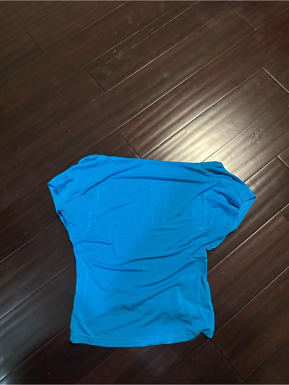 Women’s Bright Blue Short Sleeve Top